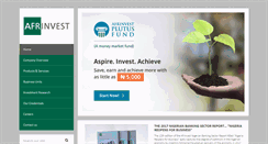 Desktop Screenshot of afrinvest.com